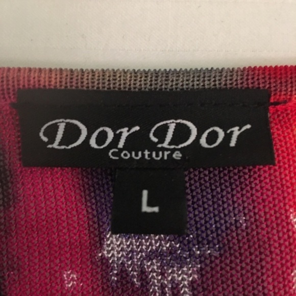 DOR DOR COUTURE TOP LIKE NEW CONDITION - Picture 2 of 10